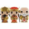 IN STOCK: Funko POP Asia: The Three Immortals With PPJoe Pop Protectors