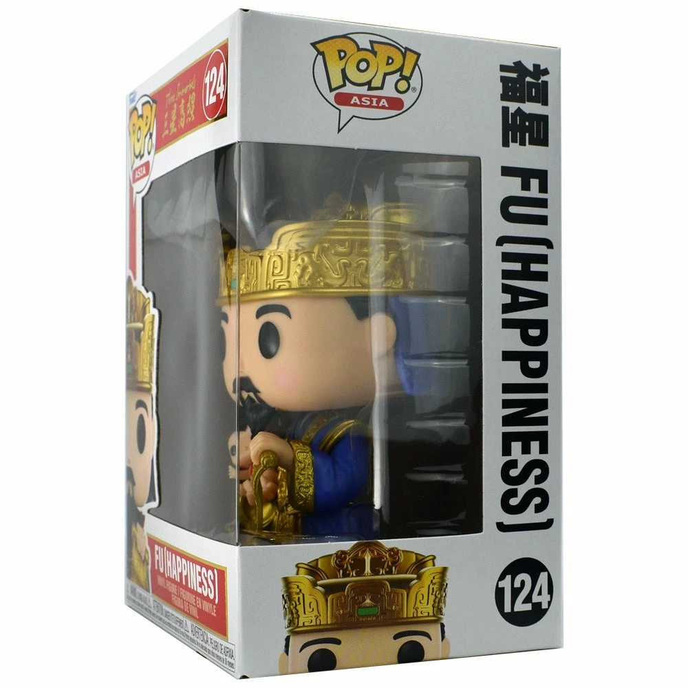 IN STOCK: Funko POP Asia: The Three Immortals With PPJoe Pop Protectors