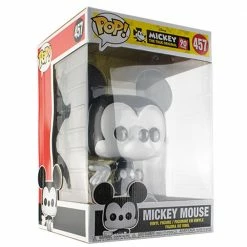 IN STOCK: Funko Pop! 10" Mickey Mouse With Pop Protector #457