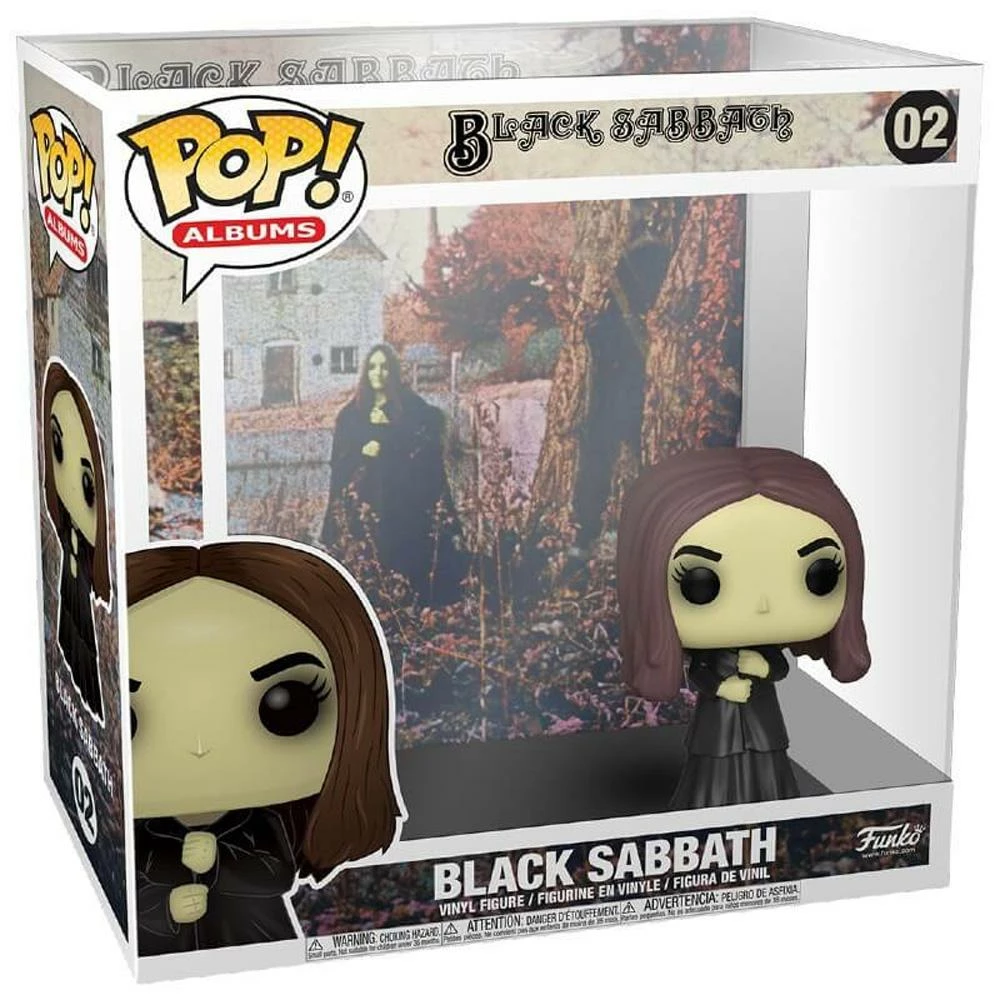 IN STOCK: Funko POP Albums: Black Sabbath With PPJoe Protector