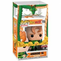 IN STOCK: Funko POP Animation: DBZ - Android 16 (Metallic)with DBZ Sleeve