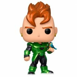 IN STOCK: Funko POP Animation: DBZ - Android 16 (Metallic)with DBZ Sleeve