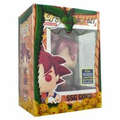 IN STOCK: Funko POP Animation: DBZ - Super Saiyan God Goku With PPJoe DBZ Sleeve