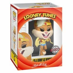 IN STOCK: Funko POP Animation: Looney Tunes- Lola As WW With Looney Tunes Sleeve