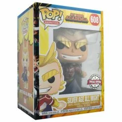 IN STOCK: Funko POP Animation: MHA S3 - All Might (Metallic) With MHA Sleeve