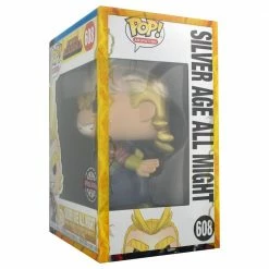 IN STOCK: Funko POP Animation: MHA S3 - All Might (Metallic) With MHA Sleeve
