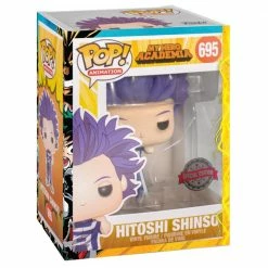 IN STOCK: Funko Pop Animation: MHA S4 - Hitoshi Shinso With MHA Sleeve