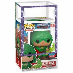 IN STOCK: Funko POP Animation: MOTU - King Hiss With PPJoe MOTU Sleeve