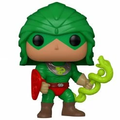 IN STOCK: Funko POP Animation: MOTU - King Hiss With PPJoe MOTU Sleeve