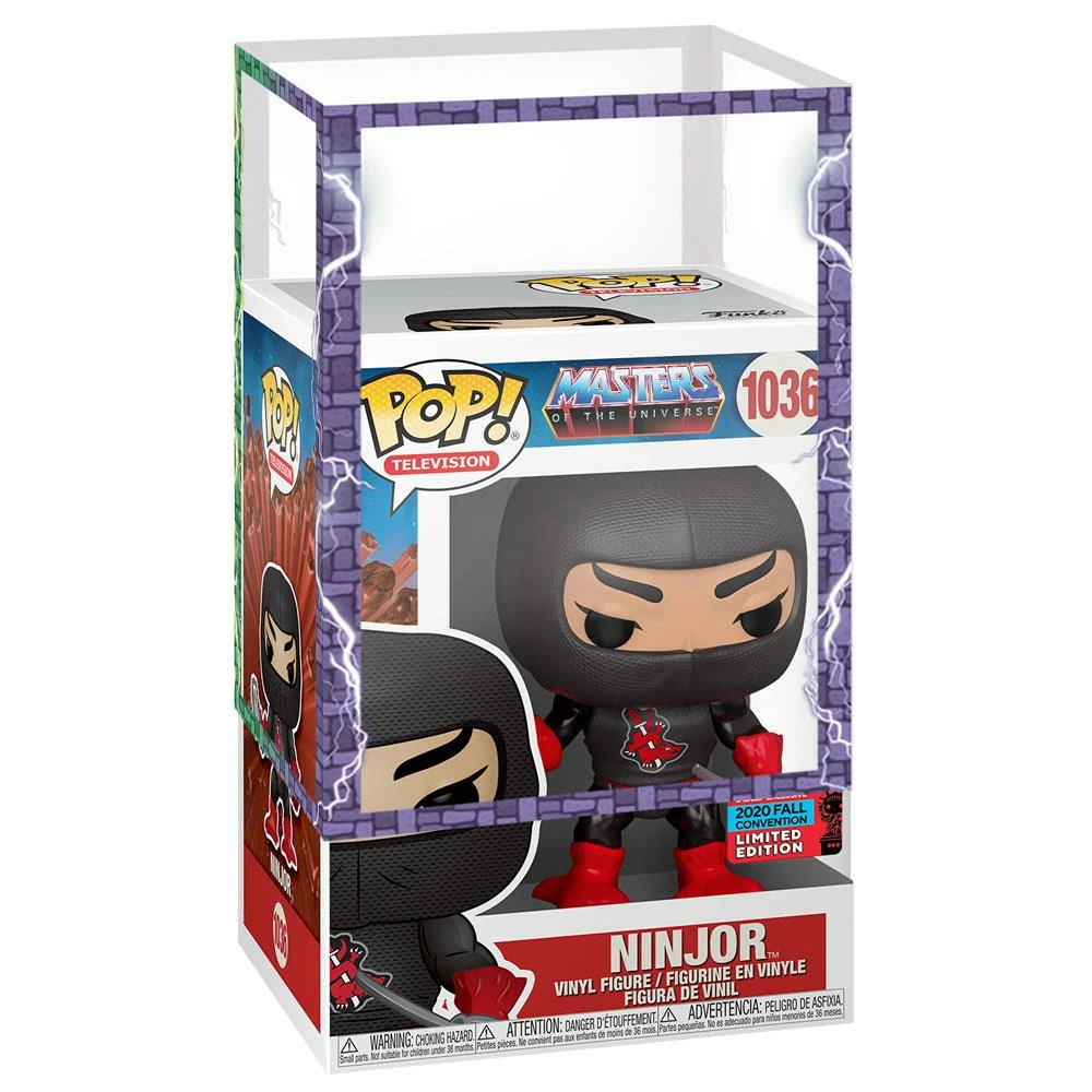 IN STOCK: Funko POP Animation: MOTU - Ninjor With PPJoe MOTU Sleeve