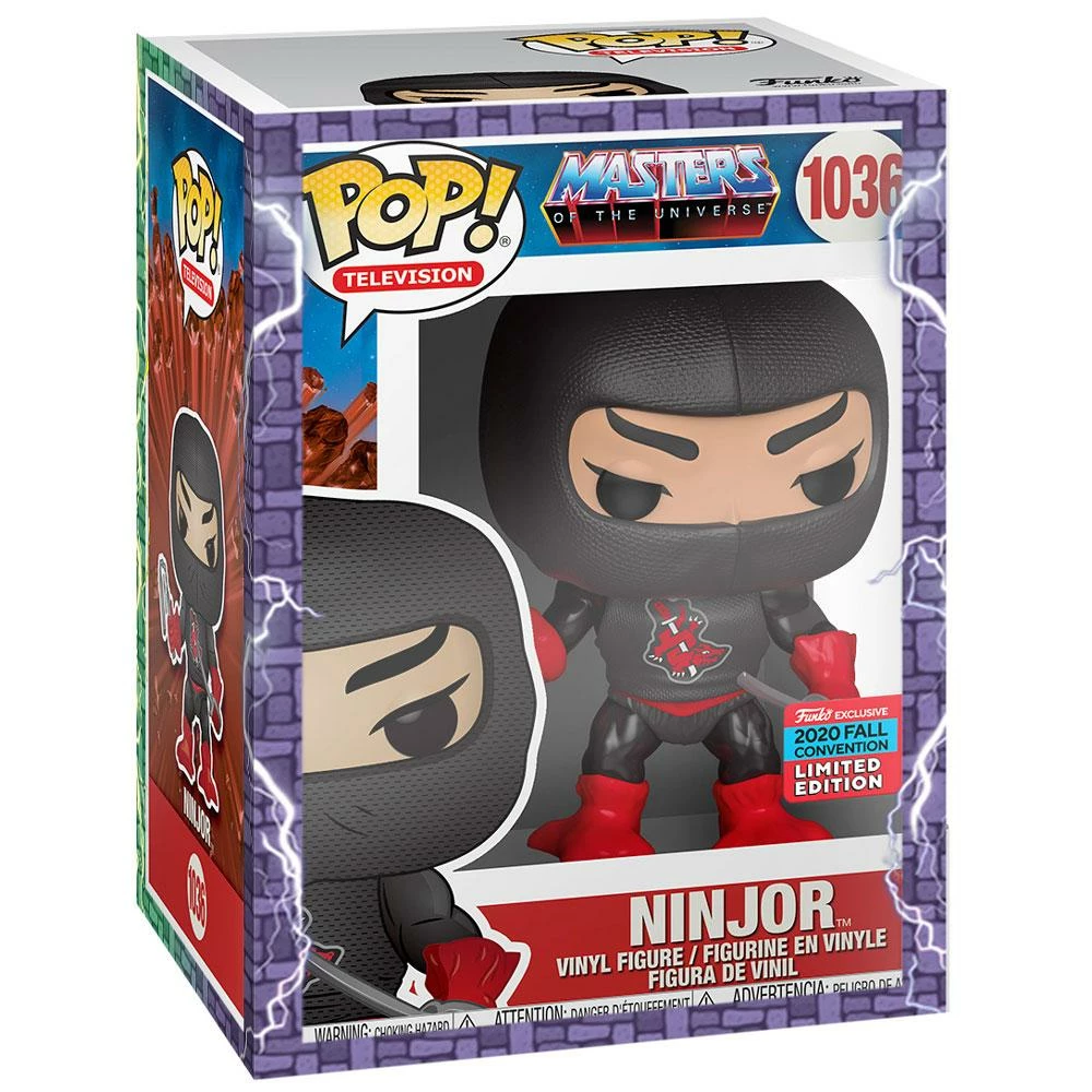 IN STOCK: Funko POP Animation: MOTU - Ninjor With PPJoe MOTU Sleeve