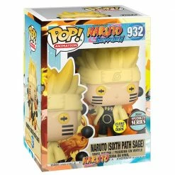 IN STOCK: Funko POP Animation: Naruto - Naruto Six Path Sage (Glow) With Naruto Sleeve