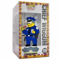 IN STOCK: Funko POP Animation: Simpsons - Chief Wiggum With Chance Of Hand Painted Protector