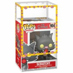 IN STOCK: Funko POP Animation: Simpsons - Scratchy With PPJoe Simpsons Sleeve