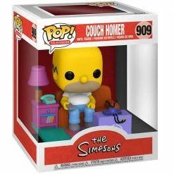 IN STOCK: Funko POP Deluxe: Simpsons- Homer Watching TV With PPJoe Protector