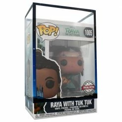 IN STOCK: Funko POP Disney: Raya With Tuk Tuk With Disney Sleeve [Special Edition]