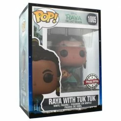 IN STOCK: Funko POP Disney: Raya With Tuk Tuk With Disney Sleeve [Special Edition]