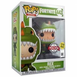 IN STOCK: Funko Pop Games: Fortnite S3 - Rex (Glow In The Dark)