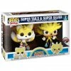IN STOCK: Funko POP Games: Sonic- 2 Pack Super Tails & Super Silver With Chance Of Hand Painted Protector