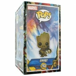 IN STOCK: Funko POP! Guardians Of The Galaxy 2: Groot With Bomb (Exc) With Marvel Sleeve