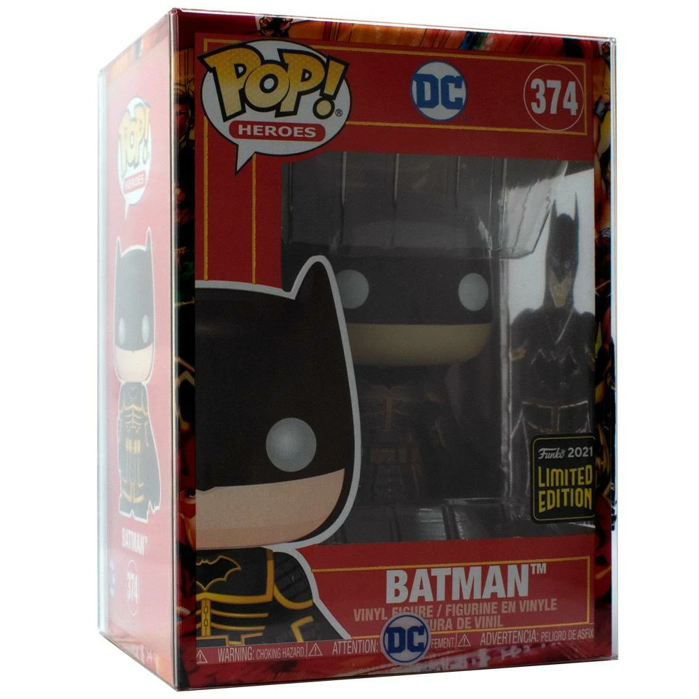 IN STOCK: Funko POP Heroes: Imperial Palace - Batman Metallic With Hand Painted Protector