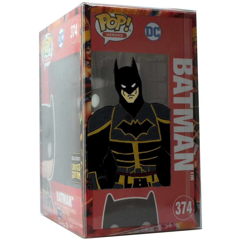 IN STOCK: Funko POP Heroes: Imperial Palace - Batman Metallic With Hand Painted Protector