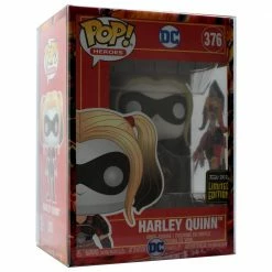IN STOCK: Funko POP Heroes: Imperial Palace - Harley Metallic With Hand Painted Protector