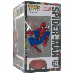 IN STOCK: Funko POP Marvel: 80th - First Appearance Spider-Man (Metallic) With Chance Of Hand Painted Protector
