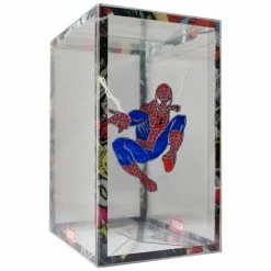 IN STOCK: Funko POP Marvel: 80th - First Appearance Spider-Man (Metallic) With Chance Of Hand Painted Protector