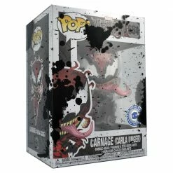IN STOCK: Funko POP Marvel: Comics - Carla Unger (Carnage) With Black Blood Splattered Sleeve