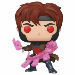 IN STOCK: Funko POP Marvel: Comics - Gambit (GITD) With Marvel Sleeve