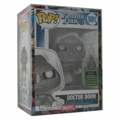 IN STOCK: Funko POP Marvel: Fantastic Four Doctor Doom With Chance Of Hand Painted Protector