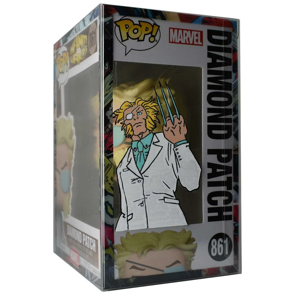 IN STOCK: Funko POP Marvel: Infinity Warps - Diamond Patch With Chance Of Hand Painted Protector