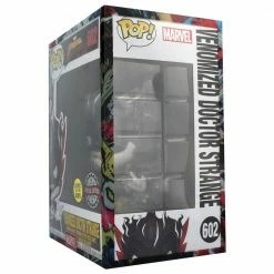 IN STOCK: Funko POP Marvel: Max Venom- Dr. Strange (Glow In The Dark) With Chance Of Hand Painted Protector