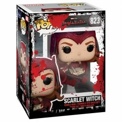 IN STOCK: Funko POP Marvel: WandaVision – Scarlet Witch With Free Halloween Sleeve With Chance Of Hand Painted Protector
