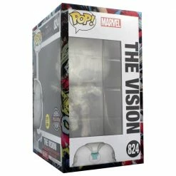 IN STOCK: Funko POP Marvel: WandaVision – The Vision (GITD) With Free Marvel Sleeve