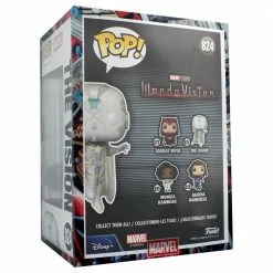 IN STOCK: Funko POP Marvel: WandaVision – The Vision (GITD) With Free Marvel Sleeve