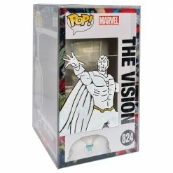 IN STOCK: Funko POP Marvel: WandaVision – The Vision With Free Marvel Sleeve With Chance Of Hand Painted Protector