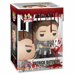 IN STOCK: Funko POP Movies: American Psycho - Patrick With Chance Of Chase With PPJoe Blood Drip Sleeve