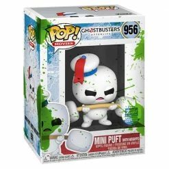 IN STOCK: Funko POP Movies: Ghostbusters: Afterlife - Mini Puft With Weights With Slime Sleeve / Protector