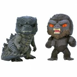 IN STOCK: Funko POP Movies: Godzilla Vs Kong (2 Pack) With Pop Protector
