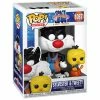 IN STOCK: Funko POP Movies: Space Jam 2 - Sylvester And Tweety With POP Protector