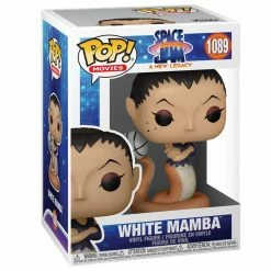IN STOCK: Funko POP Movies: Space Jam 2 - White Mamba With POP Protector