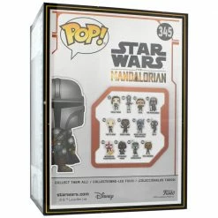 IN STOCK: Funko POP Star Wars: The Mandalorian (Chrome) With Star Wars Sleeve