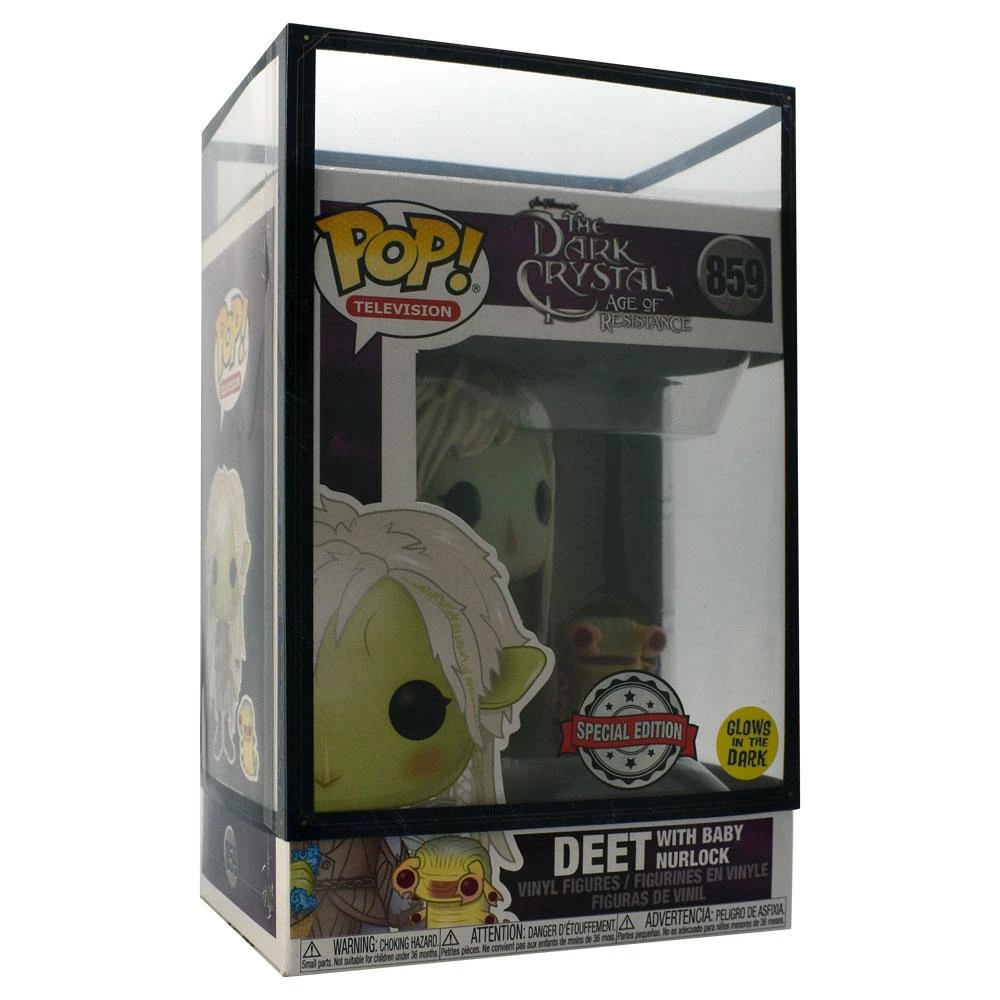 IN STOCK: Funko POP TV: Dark Crystal - Deet W/wings And Glowing Buddy With PPJoe Fantasy Sleeve