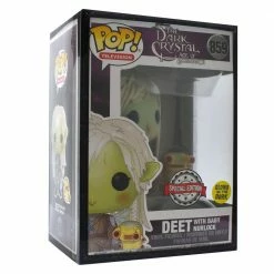 IN STOCK: Funko POP TV: Dark Crystal - Deet W/wings And Glowing Buddy With PPJoe Fantasy Sleeve