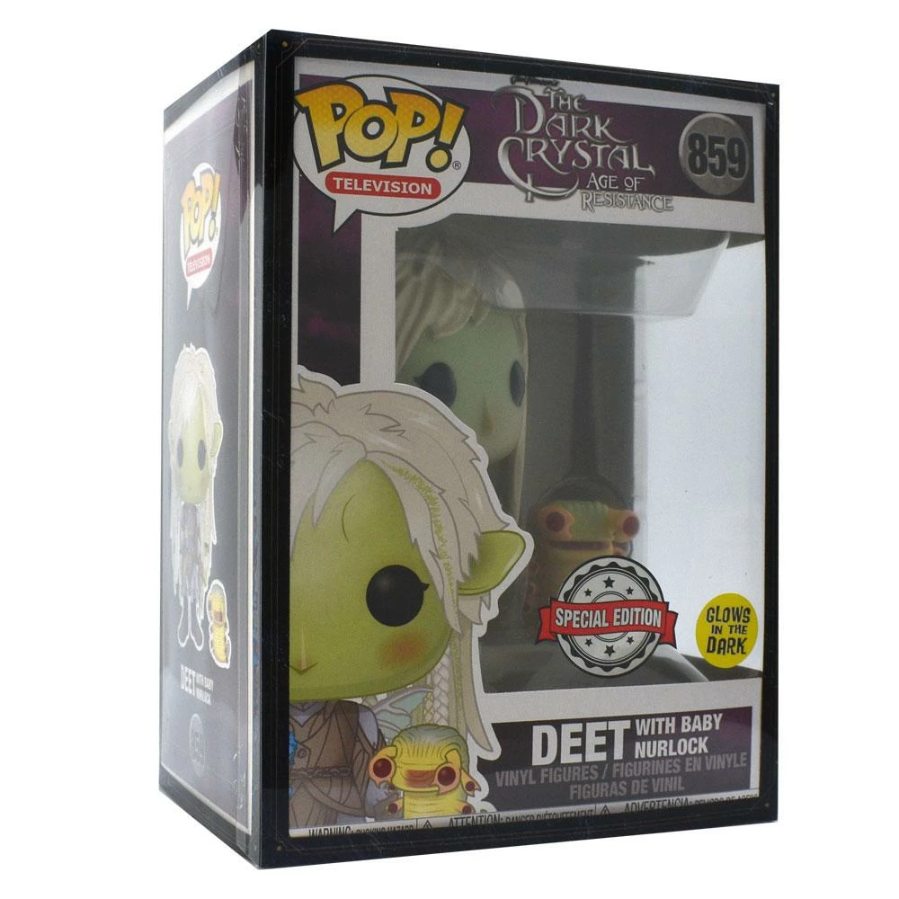 IN STOCK: Funko POP TV: Dark Crystal - Deet W/wings And Glowing Buddy With PPJoe Fantasy Sleeve