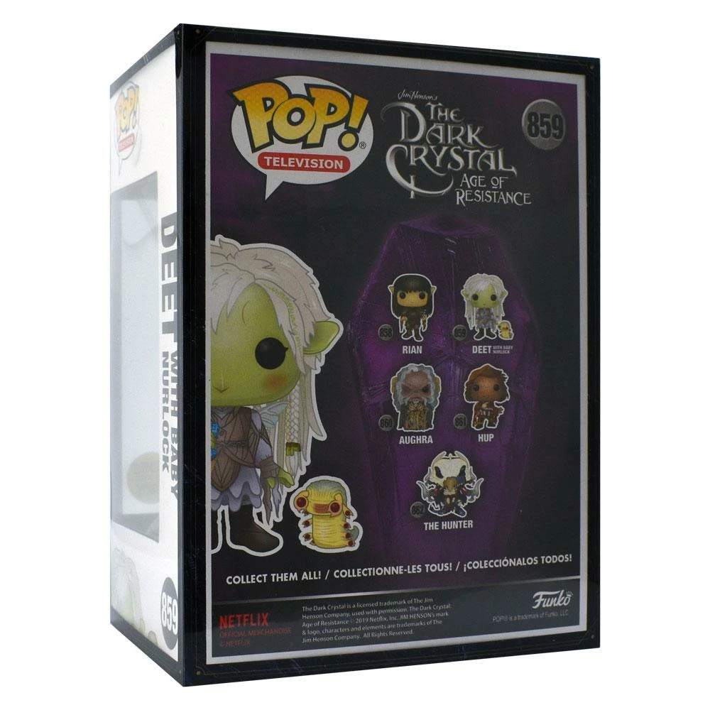 IN STOCK: Funko POP TV: Dark Crystal - Deet W/wings And Glowing Buddy With PPJoe Fantasy Sleeve