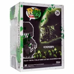 IN STOCK: Funko POP! Vinyl: Horror: 8-Bit Alien 2-Tone (Orange/Blue) (Exc) With PPJoe Alien Sleeve