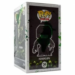 IN STOCK: Funko POP! Vinyl: Horror: 8-Bit Alien 2-Tone (Orange/Blue) (Exc) With PPJoe Alien Sleeve